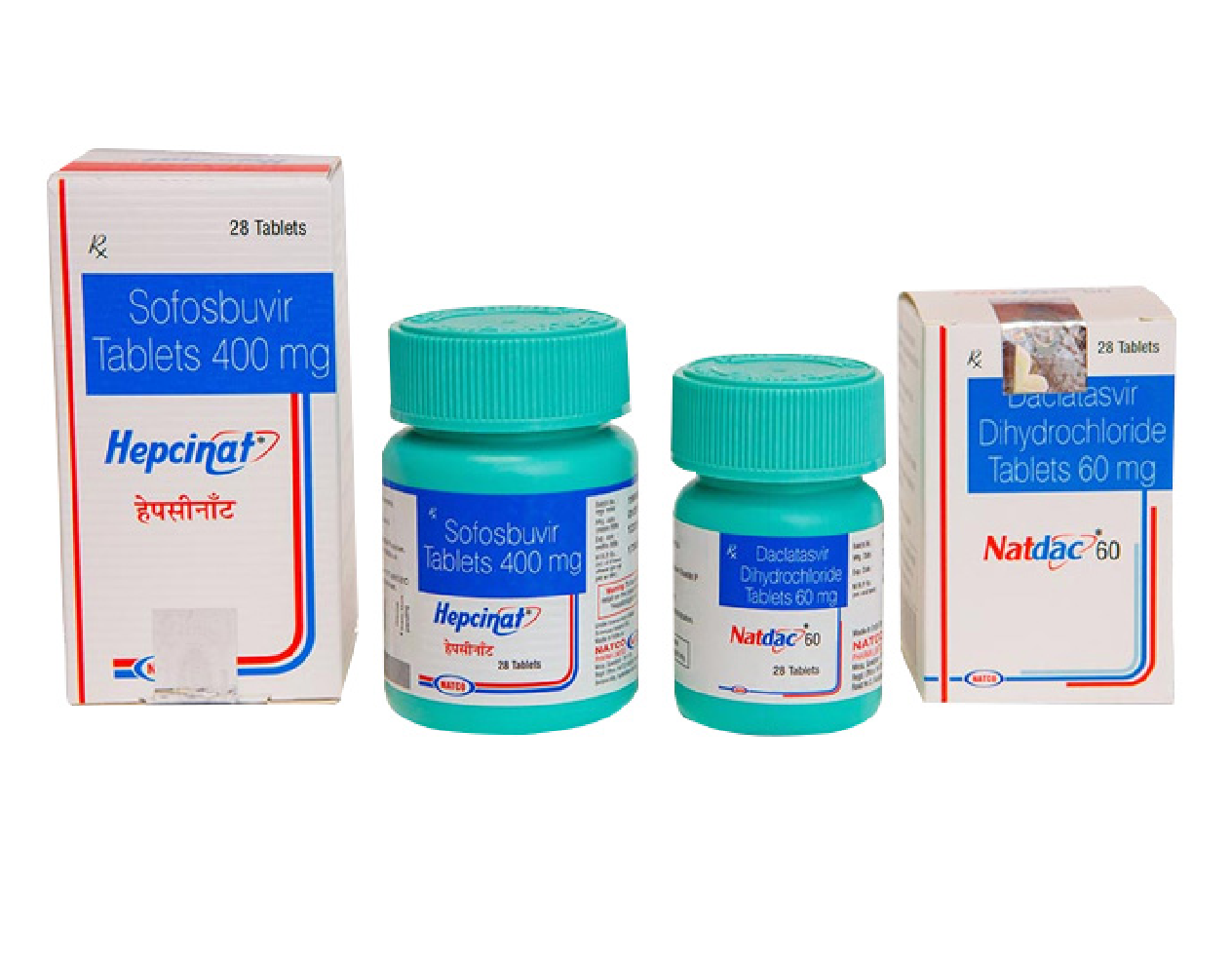 Как проверить на подлинность Hepcinat Natdac?