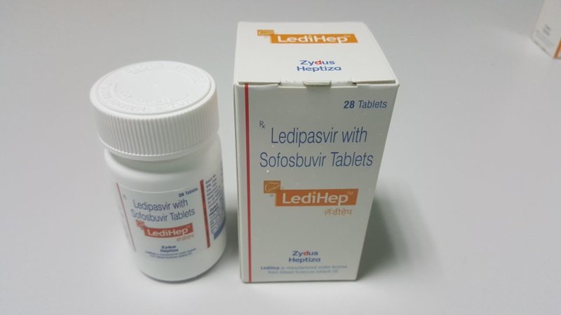 Терапия Ledihep, анализы для выявления гепатита С